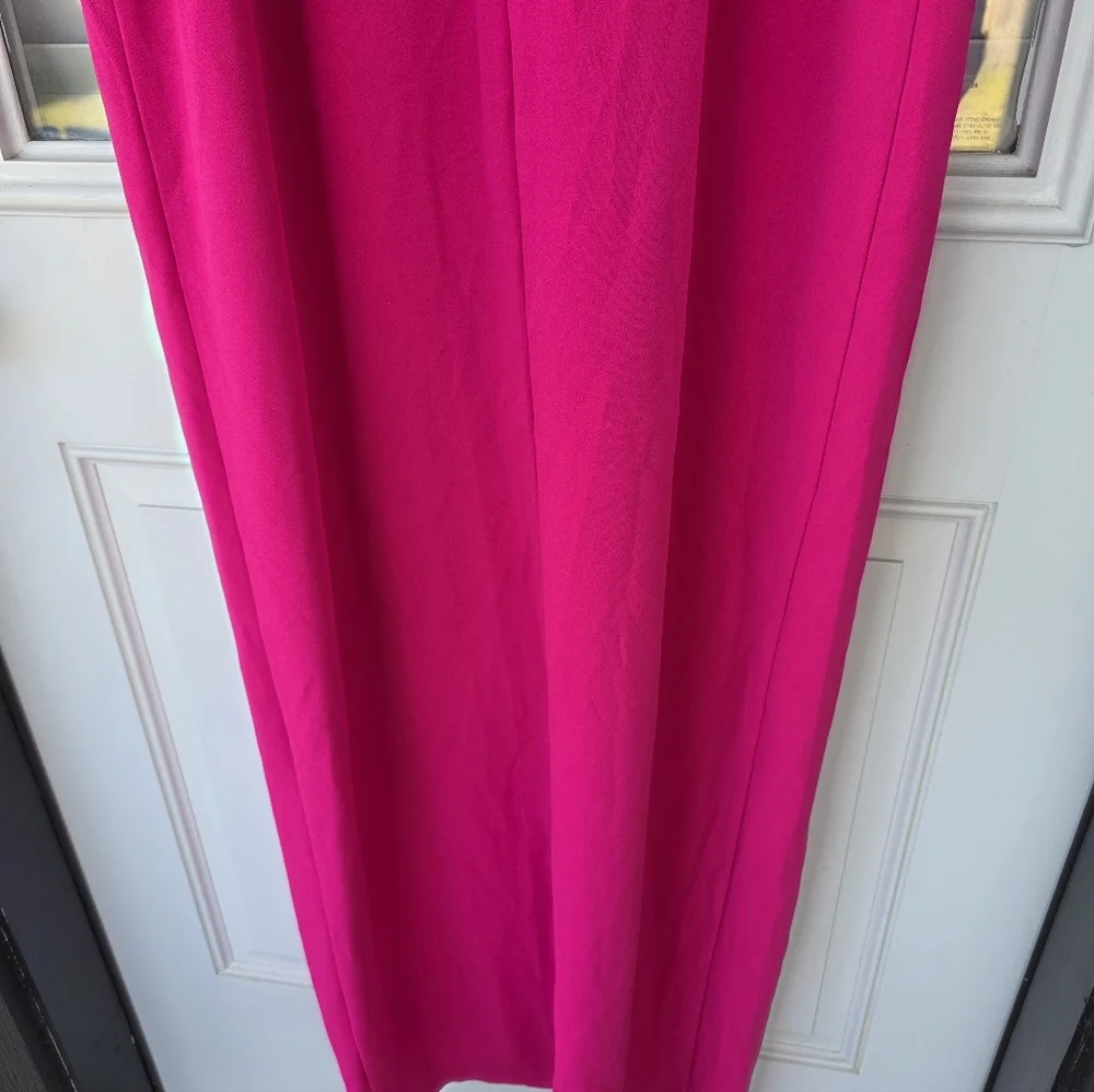 $275 Adrianna Papell Women Bead-Trim Sweetheart-Neck Sleeveless Gown Sz 12 Party - Picture 14 of 14